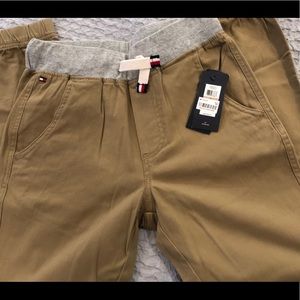 NWT - Tommy Hilfiger Khaki Joggers - 12